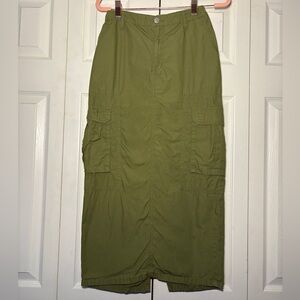 Wild Fable Cargo Maxi Skirt